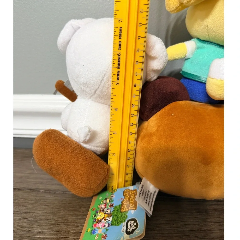 Animal‎ Crossing Plush Lot K.K. Slider Isabelle Kicks Tom Nook Nintendo